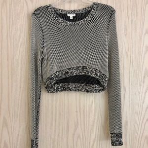 silence + noise Cropped Sweater
